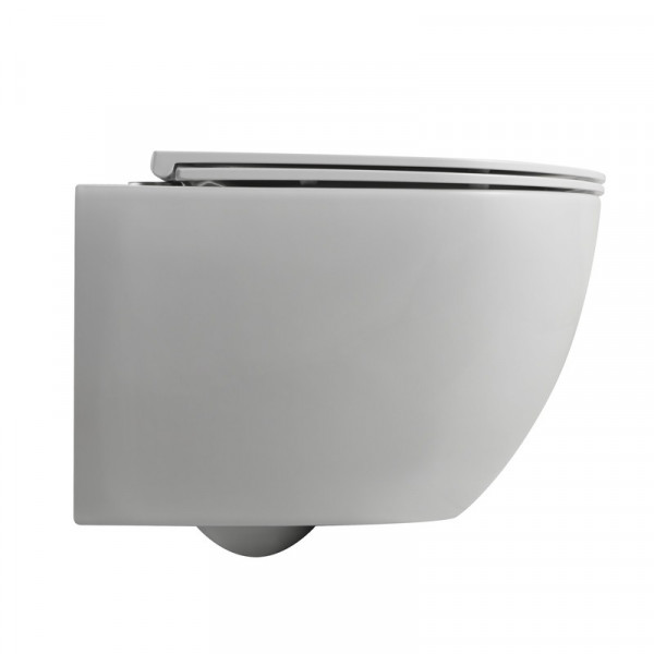 Комплект: Mixxus Premium Ellipse-SET-2101 (в 2 ящ) Унітаз система змиву Tornado 3.0+ Інсталяція Koer KT-0404 + панель KT-0604-03 White (MP6667)