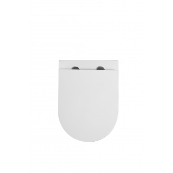 Унітаз підвісний Mixxus Premium Ellipse-0301-R 495x365x365mm, система змиву Rimless (MP6460)