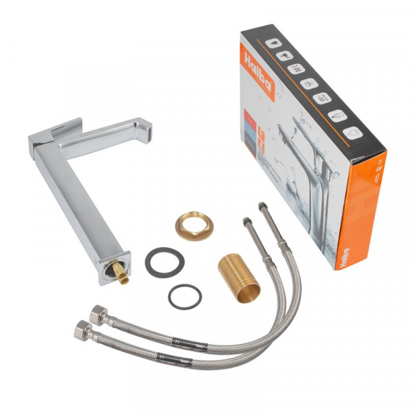 Змішувач для умивальника Haiba GAUDI 001 HIGH (HB9592)