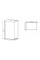 Душова перегородка Mixxus Premium FLAT SP02-120x200-TR Black Walk-In прозоре скло 8мм (MI6857)
