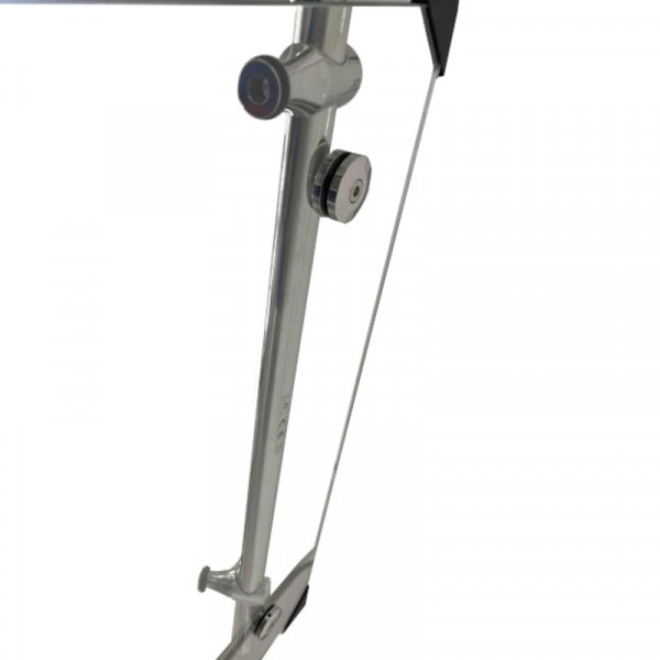 Душова кабіна без піддону Koer SR SC07-120x90x200-TR-01 прозоре скло Easy Clean 8мм, хром (KR5370)