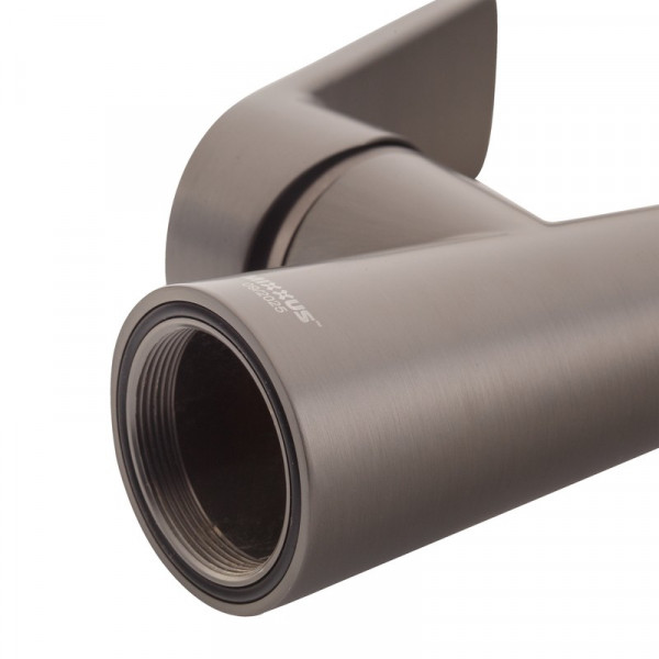 Змішувач для кухні Mixxus Premium Matis 011-T (NUT) Graphite Refl.Black (Колір граф.+сил.вилив чорн) (MI8268)