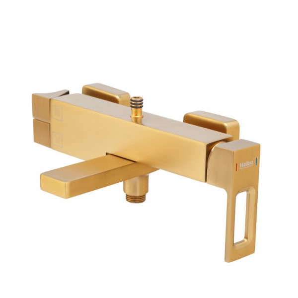 Душова колона зі змішувачем Haiba KANT 009-J BRUSHED GOLD (HB9606)