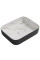 Раковина накладна MIXXUS PREMIUM DIVERSE-0110 MARBLE-BLACK 500х390х130mm (MP6517)
