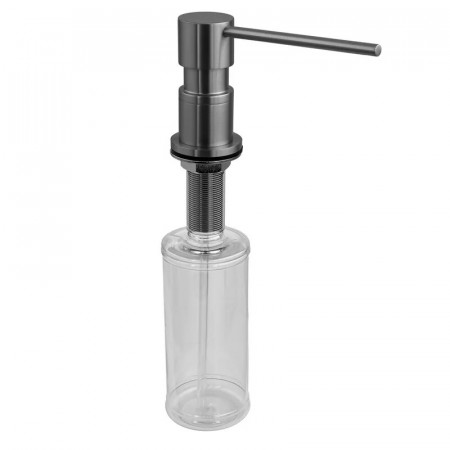 Дозатор для мийного засобу врізний Koer SDB-01-07 300 мл (колір графіт) (KR5627)