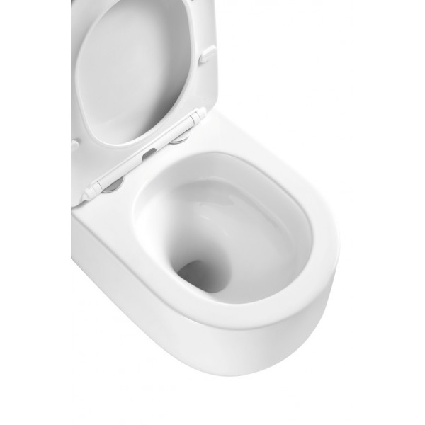 Унітаз підвісний Mixxus Premium TOPPER-0302-T3 490х360х380mm, система змиву TORNADO 3.0 (MP6599)