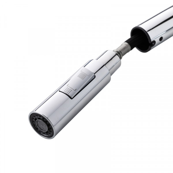 Змішувач для кухні Haiba Bolero 014 з висувною лійкою (HB9591)