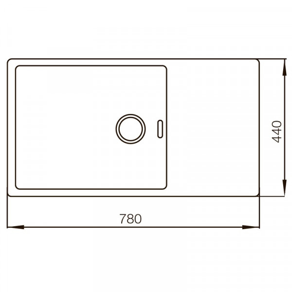 Мийка Mixxus MX7844-200-x1.2-PVD-Gold (MX0563)