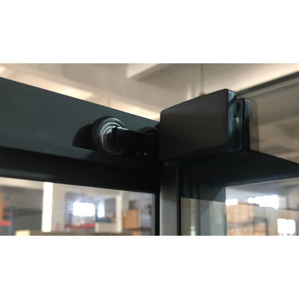 Душова кабіна без піддону Mixxus Premium Quadro SC01-120x80x195-TR Black прозоре скло 6мм (MI8293)