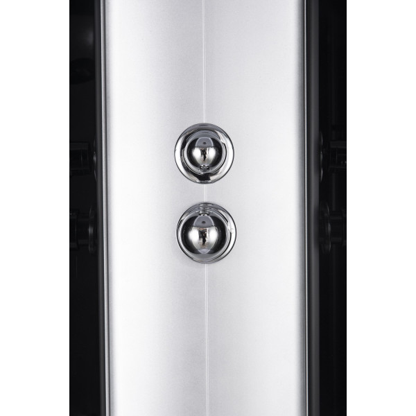 Бокс душовий без гідромасажу Mixxus STRONG SB01-90x90x215-GR SATIN з високим піддоном (MI6885)