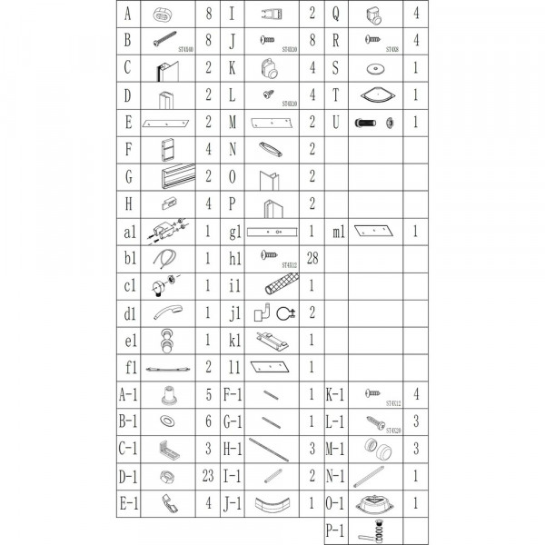 Бокс душовий без гідромасажу Mixxus STRONG SB01-90x90x215-FB SATIN з високим піддоном (MI6884)