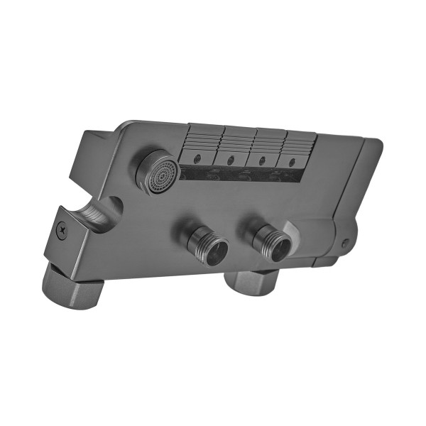 Душова колона зі змішувачем з кнопковим перемикачем з алюмінію CHAMPION PBD-009-J GRAPHITE, 4 режими (CH6550)