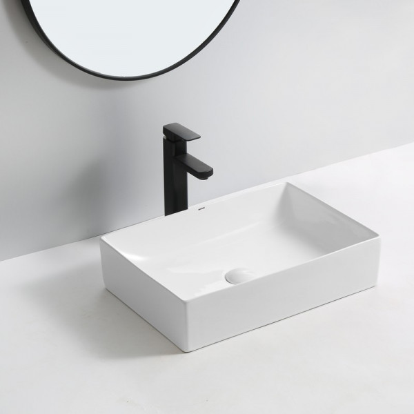 Раковина накладна Mixxus Premium QUADRO-0104 500х350х120mm (MP6515)