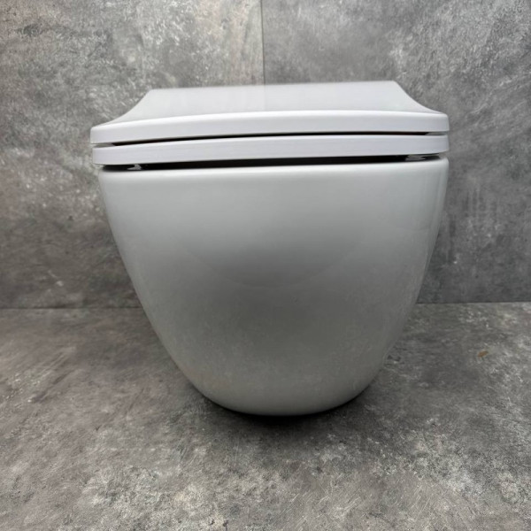 Унітаз підвісний ергономічний Koer TT-0101-T3 520x360x360mm система змиву TORNADO 3.0 (KR5615)