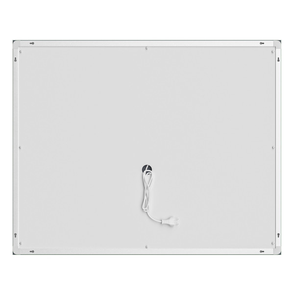 Дзеркало Mixxus Premium QUADRO MR20-100x80 з Led Touch, Anti-fog, димером, регулятором яскравості, лінзою (MP6623)