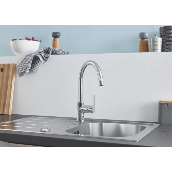 Мийка для кухні із нержавіючої сталі Grohe K200 (31552SD1)