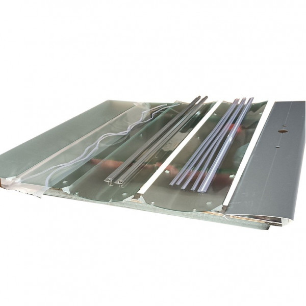 Бокс душовий без гідромасажу Mixxus WAVE SB02-120x80x215-L-FB SATIN з низьким піддоном (MI6892)