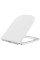 Сидіння-кришка для унітазу Mixxus SEAT COVER QUADRO-2003 з мікроліфтом 430х338х35mm (MI6689)