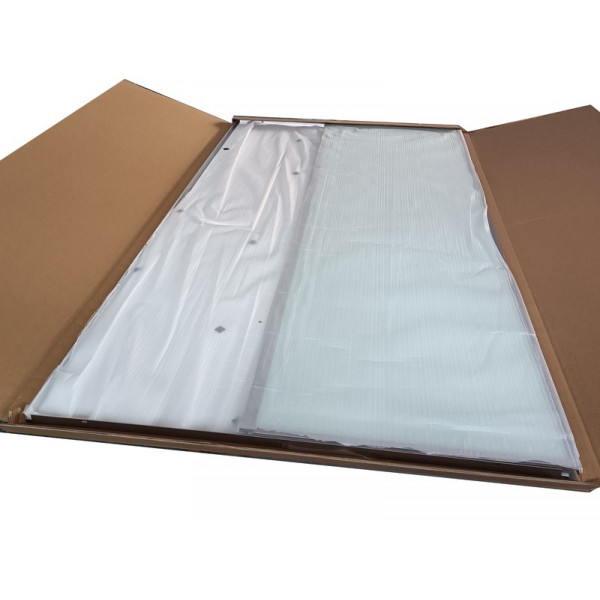 Бокс душовий без гідромасажу Mixxus WAVE SB02-120x80x215-R-FB SATIN з низьким піддоном (MI6893)