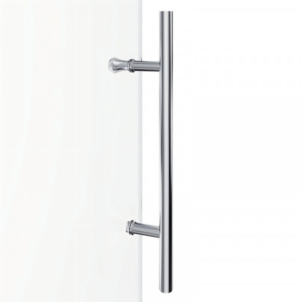 Душова кабіна без піддону Koer SR SC07-120x90x200-TR-01 прозоре скло Easy Clean 8мм, хром (KR5370)