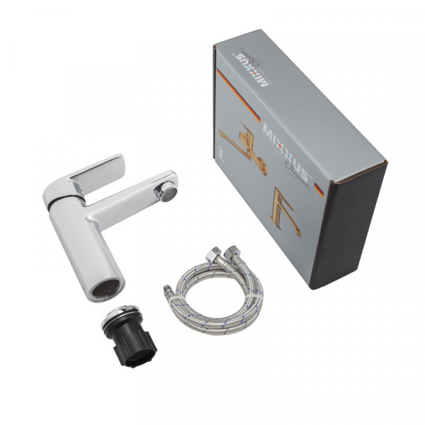 Змішувач для умивальника Mixxus Premium Matis 001 (NUT) (MI8261)