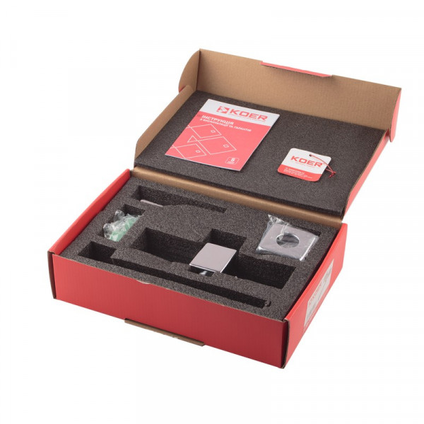 Змішувач для кухні настінний Koer KB-73010-01 (Колір хром) (KR3490)