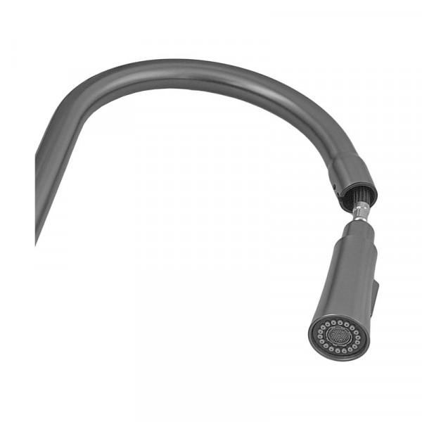 Змішувач для кухні Mixxus Premium DERBY 014 (NUT) GRAPHITE (MI6611)