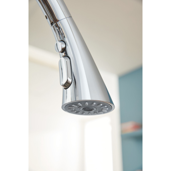 Змішувач для кухні з висувним виливом Grohe Zedra (32294002)