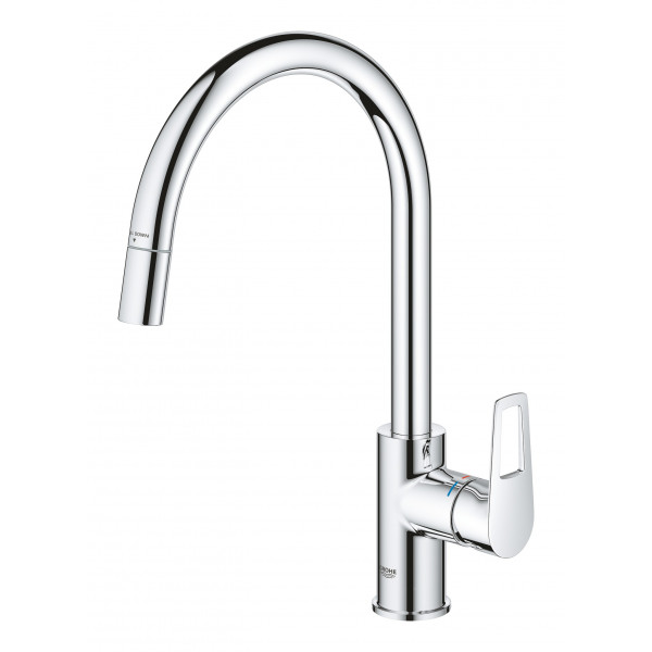 Одноважільний змішувач для кухні Grohe BauLoop New (30543000)