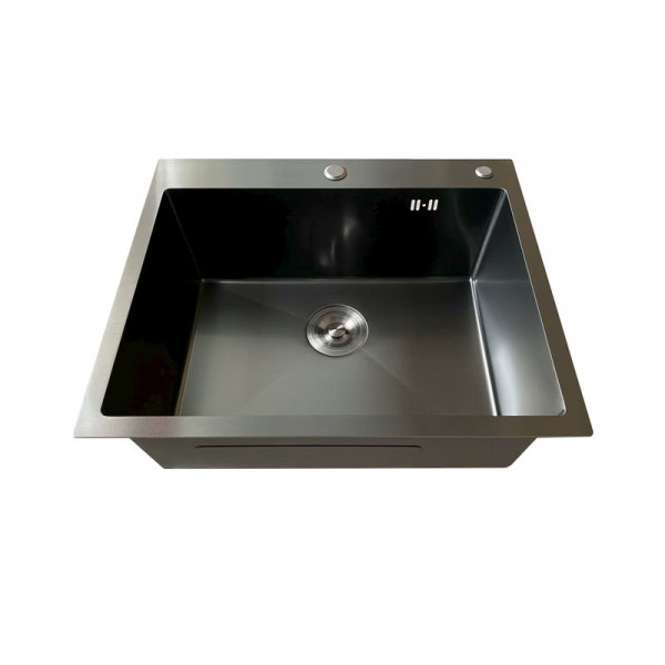 Мийка Mixxus MH5843 Micro Decor Graphite (3.0/0.8) з нерж. сталі (колір графіт) (MI8217)