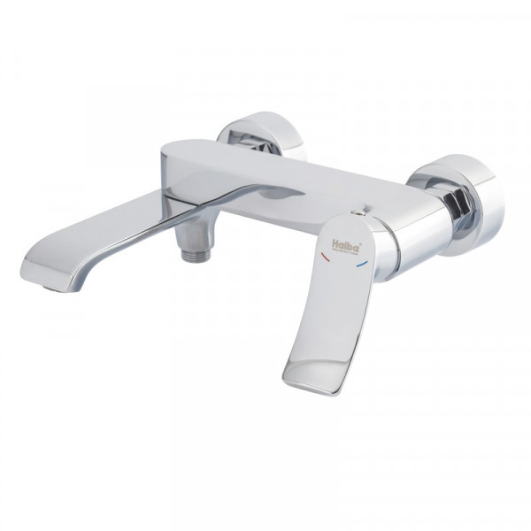 Змішувач для ванни Haiba Bolero 009 короткий вилив з поворотним перемикачем (HB9578)