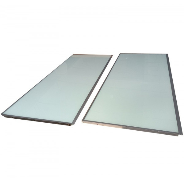 Бокс душовий без гідромасажу Mixxus STRONG SB01-90x90x215-FB SATIN з високим піддоном (MI6884)