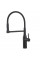 Змішувач для кухні Koer KI-70005-05 з чорним силіконовим виливом (нерж. сталь) (KR5005)