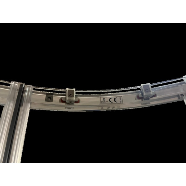 Душова кабіна без піддону Koer SR SC04-90x90x195-TR-01 прозоре скло Easy Clean 5мм, хром (KR5360)