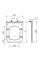 Сидіння-кришка для унітазу Mixxus Premium SEAT COVER QUADRO-DIVERSE-2001 з мікроліфтом 448х357х37mm (MP6612)