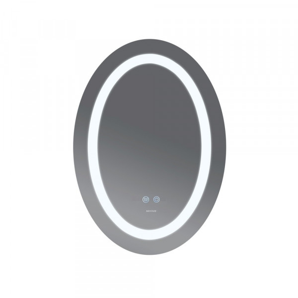 Дзеркало Mixxus PLAIN MV03-50x70 з Led Touch, Anti-fog, димером, регулятором яскравості (MI6664)