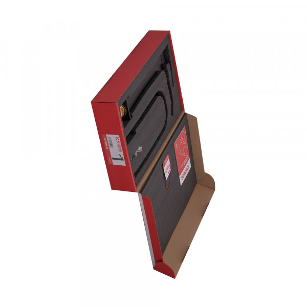 Змішувач для умивальника Koer KB-13007-05 високий (Колір чорний) (KR3445)