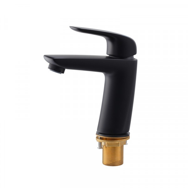 Змішувач для умивальника Koer KB-10008-05 (Колір чорний) (KR3471)