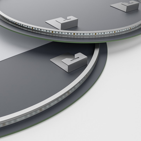 Дзеркало Mixxus Premium TOPPER MC01-100x75 з Led Touch, Anti-fog, димером (3-6,5kK) (MP6631)