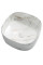 Раковина накладна Mixxus Premium DIVERSE-0104 MARBLE 370х370х135mm (MP6537)