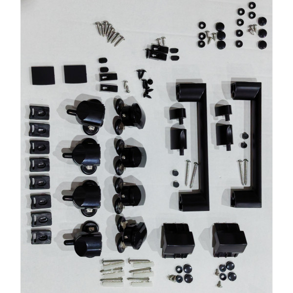 Душова кабіна без піддону Mixxus Premium DIVERSE SC02-90x90x195-TR Black прозоре скло 5мм (MI6862)