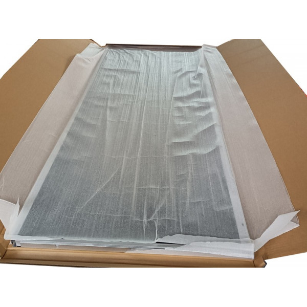 Бокс душовий без гідромасажу Mixxus STRONG SB02-90x90x215-GR SATIN з низьким піддоном (MI6887)