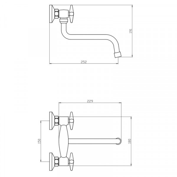 Кухонний змішувач Mixxus Mauro 361 (MI6258)