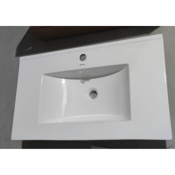 Раковина меблева Mixxus Premium CUBIC-1503 810х460х170mm з отвором під змішувач та переливом (MP6497)