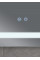 Дзеркало Mixxus WARM MR12-80x70-Reverse з Led Touch, Anti-fog, димером, регулятором яскравості (MI6936)