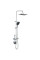 Душова колона зі змішувачем Mixxus Premium MARLIN 009-J з кнопкою перемикання, 4 режими (MI6830)