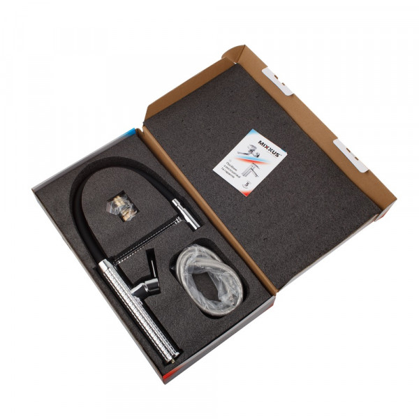 Змішувач для кухні Mixxus Premium Oliwer 017 REFL.BLACK (MI6965)