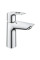 Одноважільний змішувач для раковини M-Size Grohe BauLoop New з нажимним донним клапаном (23886001)