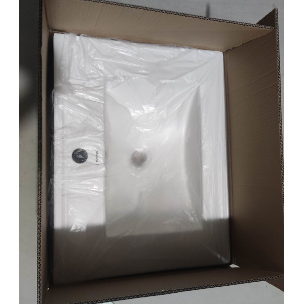 Раковина меблева Mixxus Premium CUBIC-1501 610х460х170mm з отвором під змішувач та переливом (MP6495)