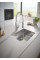 Мийка для кухні із нержавіючої сталі Grohe K700U (31574SD1)